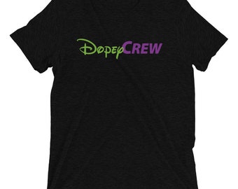 Dopey Crew Bella+Canvas Unisex Triblend Short sleeve t-shirt