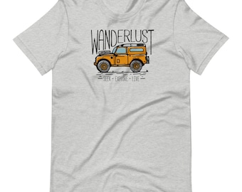 Wanderlust - Bella Canvas Short-Sleeve Unisex T-Shirt