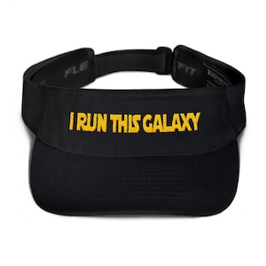 I Run This Galaxy - FlexFit Visor