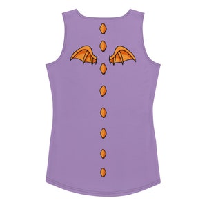 Imagination Dragon Womens Athletic Tank Top