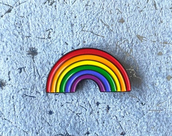 Rainbow Enamel Pin