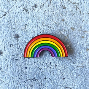 Rainbow Enamel Pin