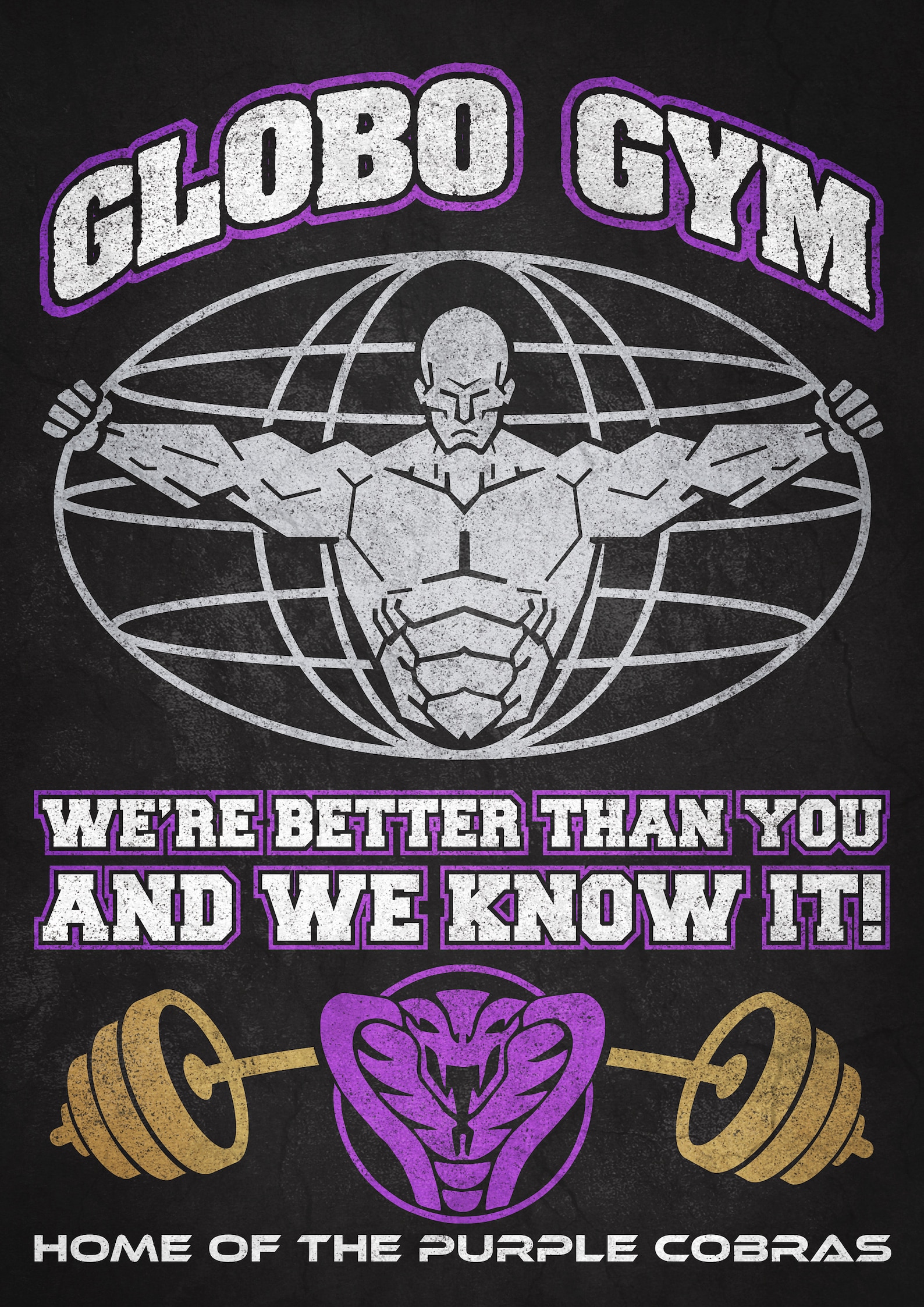 Average Joes Gym Fitness Poster Print Dodgeball Alternative Etsy