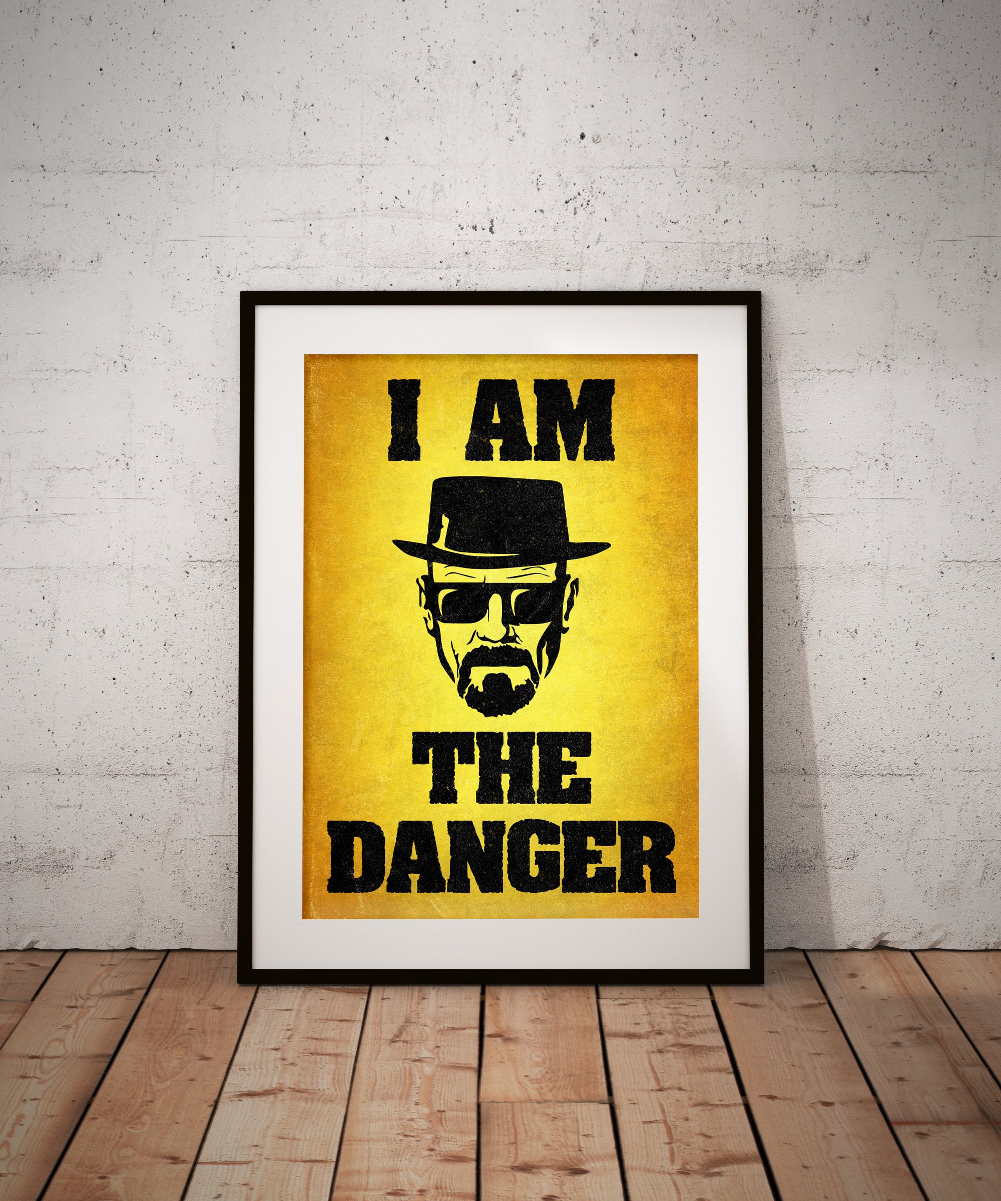 Breaking Bad I M The Danger Breaking Bad I Am The Danger Quote Poster Print Alternative | Etsy