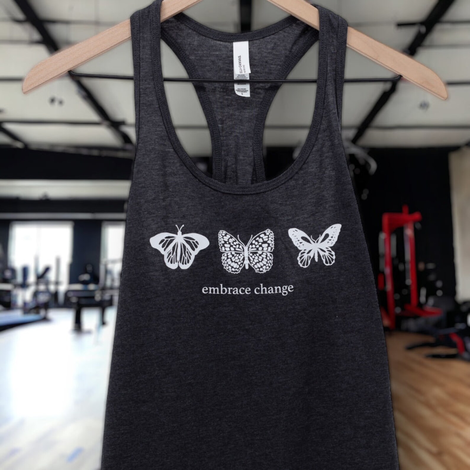 Embrace Change Butterfly Razorback Tank | Women Racerback | Workout ...