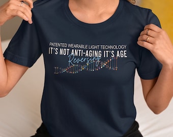 LifeWave X39™ Shirt, Wearable Light Technology Tee, Wellness T-Shirt, Health Gift, Anti Aging Gift, Unisex Graphic Tee