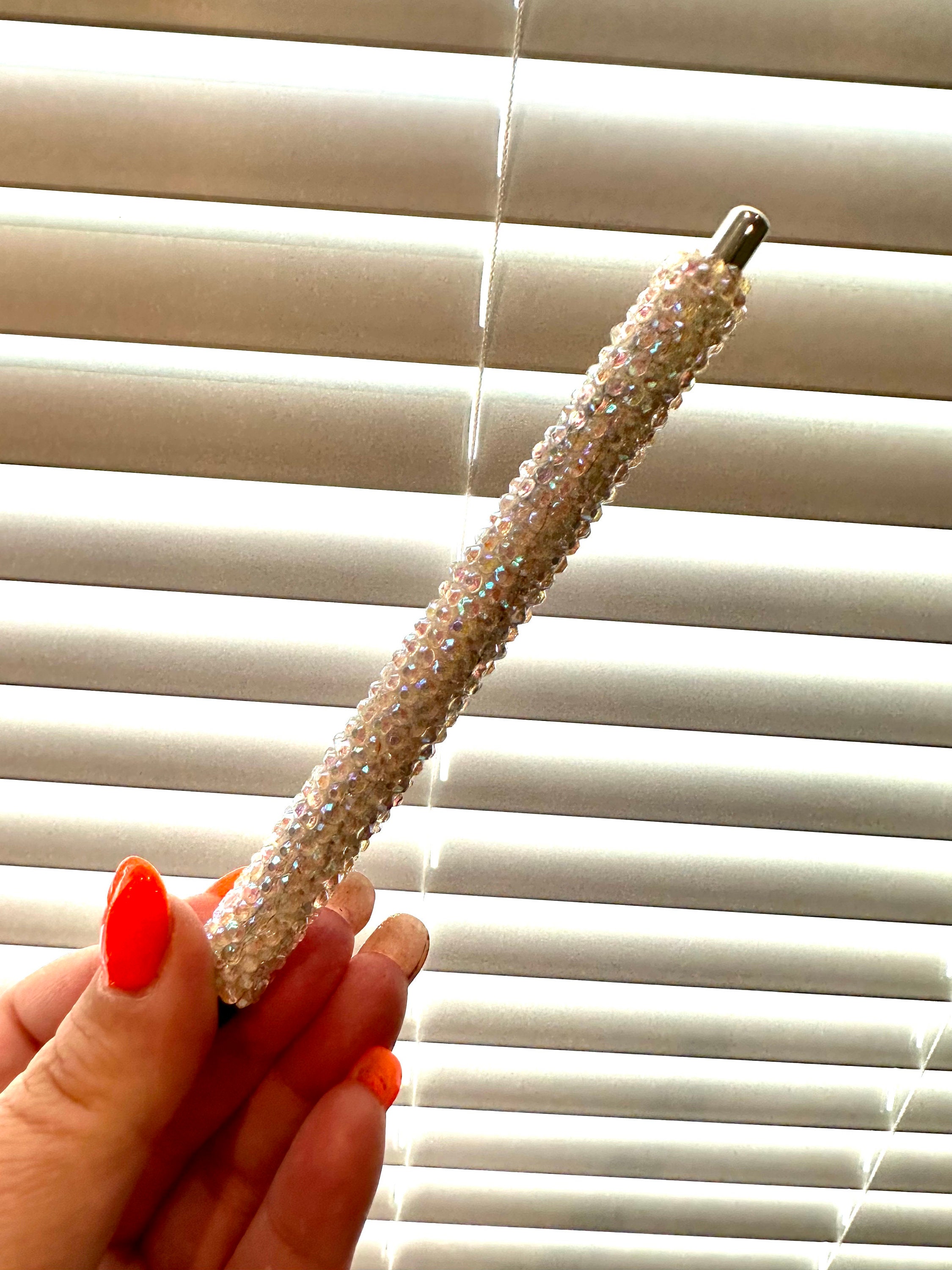 Custom Rhinestone Pens Color Shifting Custom Made Rhinestone Bling Bedazzled Pen Magenta - Etsy