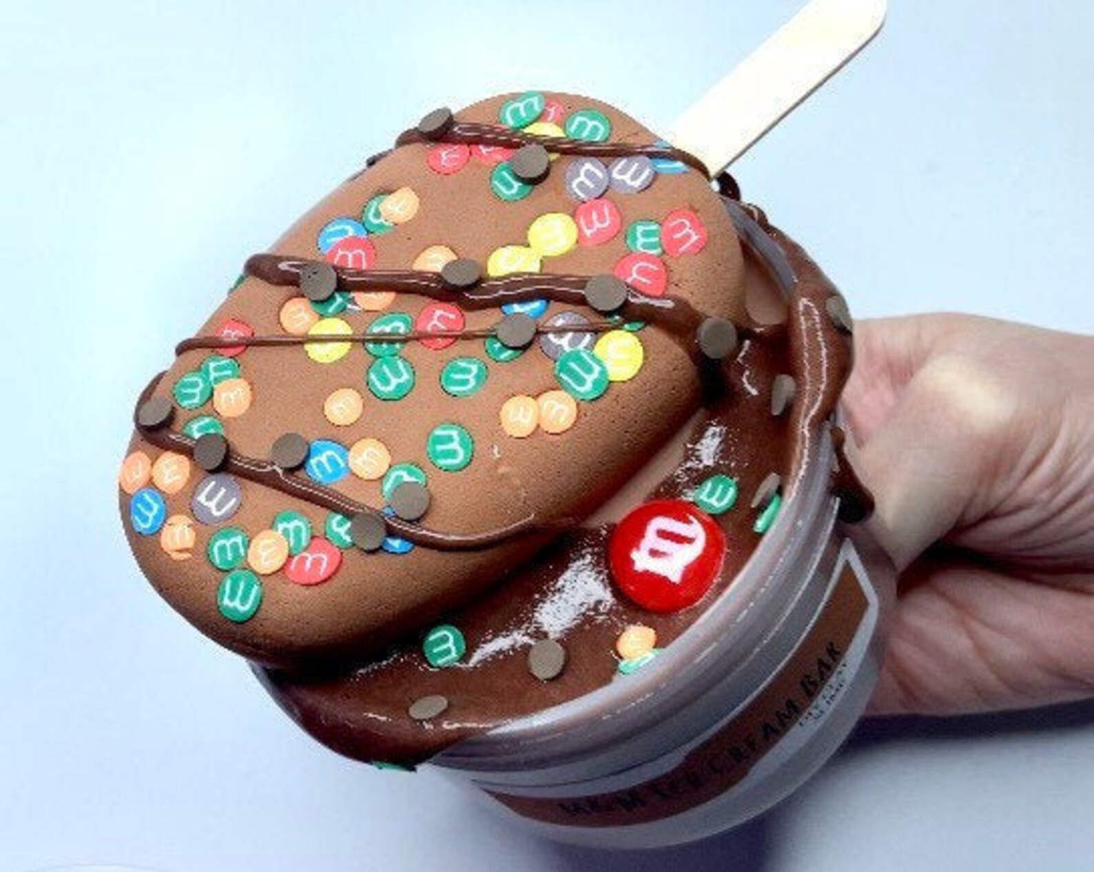 M&M Ice Cream Bar Chocolate Slime Butter Slime Slime Etsy