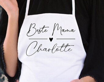 Gift Christmas Mom - Gifts for Women - Cooking Apron Women's NEW - Gift idea personalized with name