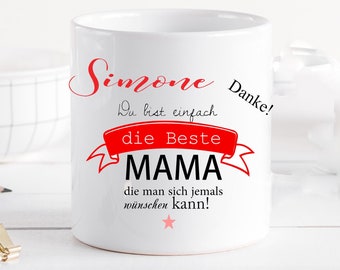 Gift Best Mom Mom, Office Coffee Cup Personalized with Name, Personalized Gifts, Birthday Gift