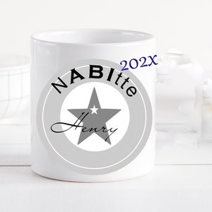 Abitur- Geschenke - Tasse zum Abitur 2023 -  bestandenes Abi 2023 Schul- Abschluss- Geschenk-Idee Prüfung - Tasse mit Namen personalisiert