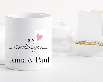 Valentine's Day gift personalized for YOU HIM Boyfriend Husband /Cup best friend /Gift idea Men Partner Anniversary