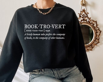 BOOKTROVERT Bookish Crewneck Sweatshirt