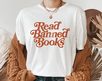 READ BANNED BOOKS Bookish T-Shirt