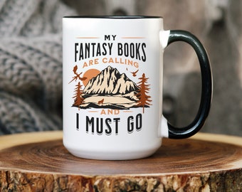 MY FANTASY BOOKS Bookish Mug