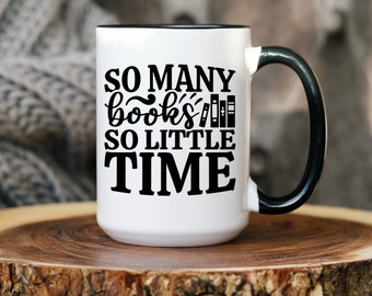 So Many Books Bookish Mug