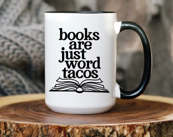 WORD TACOS Bookish Mug