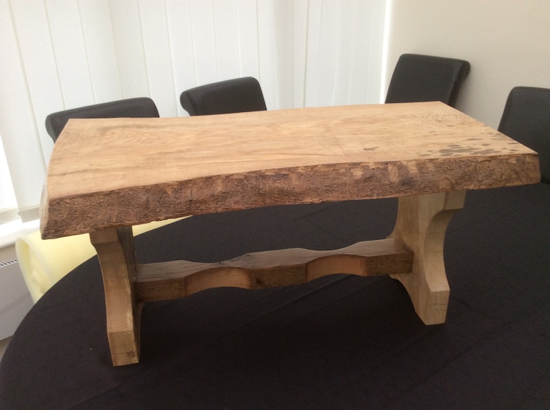 Live edge coffee table