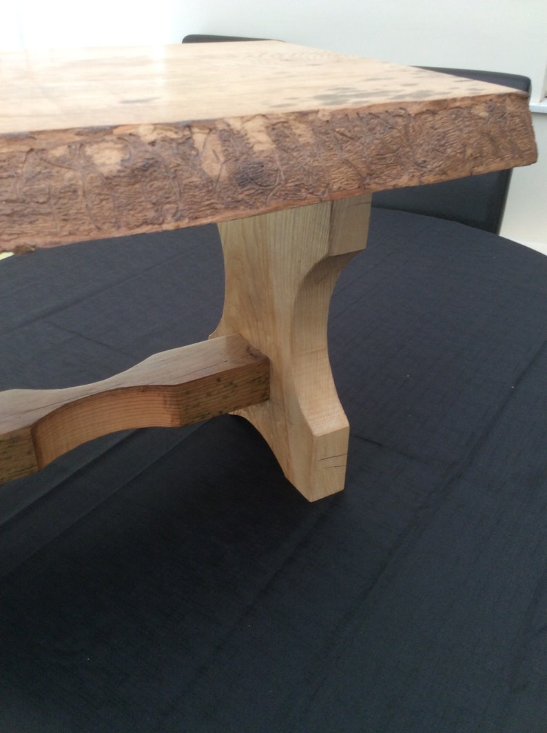 Live edge coffee table