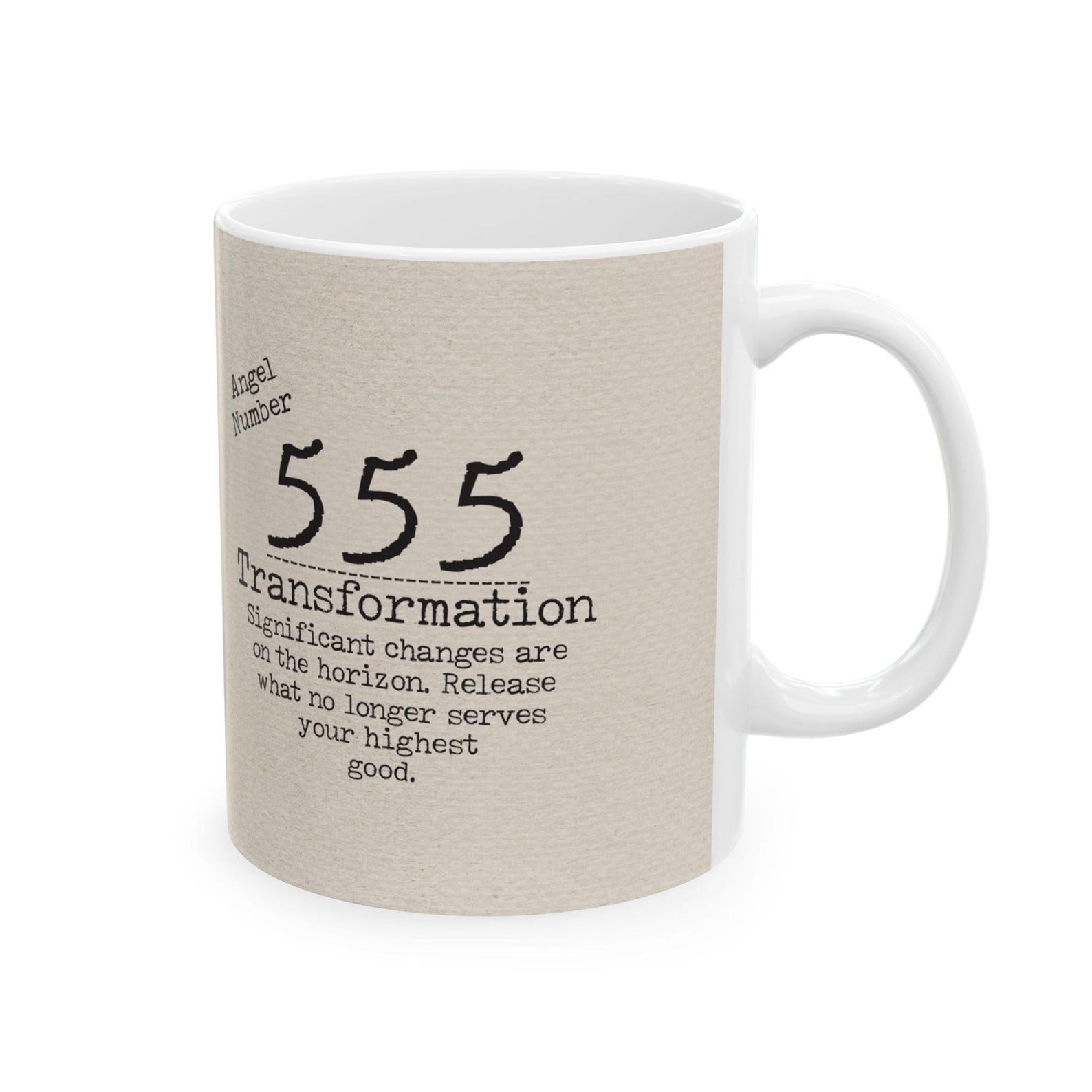 555 Angel Mug