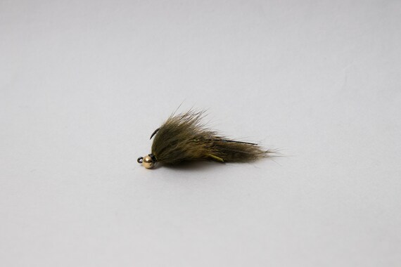 Pine Squirrel Leech Fly Fishing Streamer for Trout and Bass, USA Made, Hand  Tied Fly