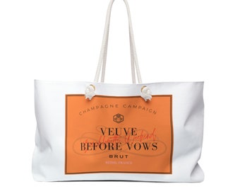 Veuve Before Vows Weekender Bag