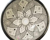 Moroccan Round Washbasin Sink Wash Basin Ceramic Handmade Hand Painted 40 cm or 30 cm pottery Handmade Painted by Artisan lavabot marocain
