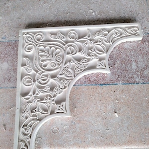 2 set of Moroccan Plaster Gypsum Arches, handmade Plaster Arch, 50 cm Height & width, Moroccan wall decor, Moroccan Plaster wall decoration