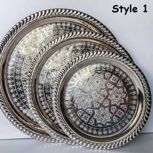 Morocan Art Maron Tray