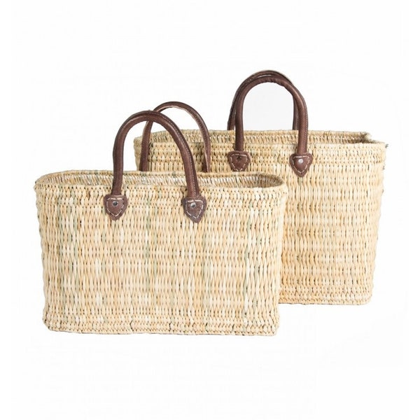 Moroccan handmade straw basket, French Basket,  Moroccan Beach Bag, Plain Straw Baskets, Baby Shower Baskets, Bridemaids Bachelorette Bags