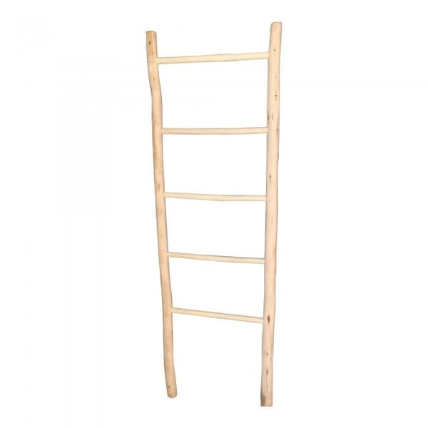 Moroccan wooden ladder, handmade wooden ladder, Traditional beldi ladder, wooden clothes and  towel rack