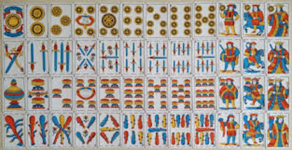 Ronda Marokkanisches Wahrsage-Kartenspiel – Komplettes Set Mit Gratis Anleitung, Original Aus Marokko