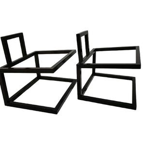 2 set of steel speaker stand, handmade iron speaker stand set, pair of iron stand for speaker