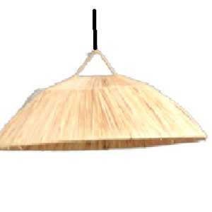 Ronde Marokkaanse handgemaakte lampenkap, parasol RAFFIA lichte HANGER, natuurlijke opengewerkte rieten schaduw, raffia schorsing, raffia plafond lampenkap afbeelding 5