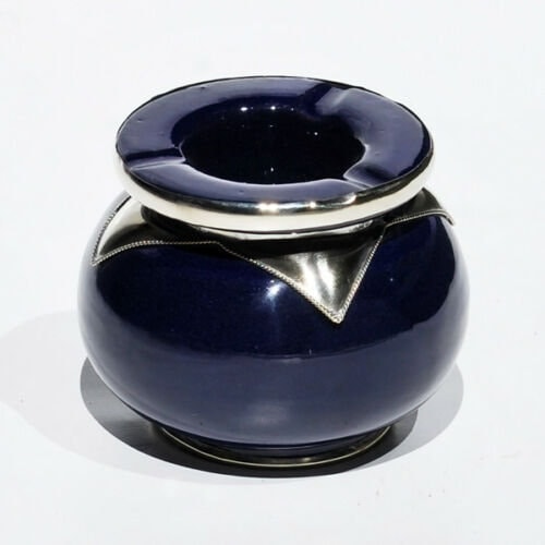 Set of 3 Moroccan handmade ceramic Ashtray - Cigar Ashtray. natural ceramic Ashtray, moroccan decor, Ash Trays