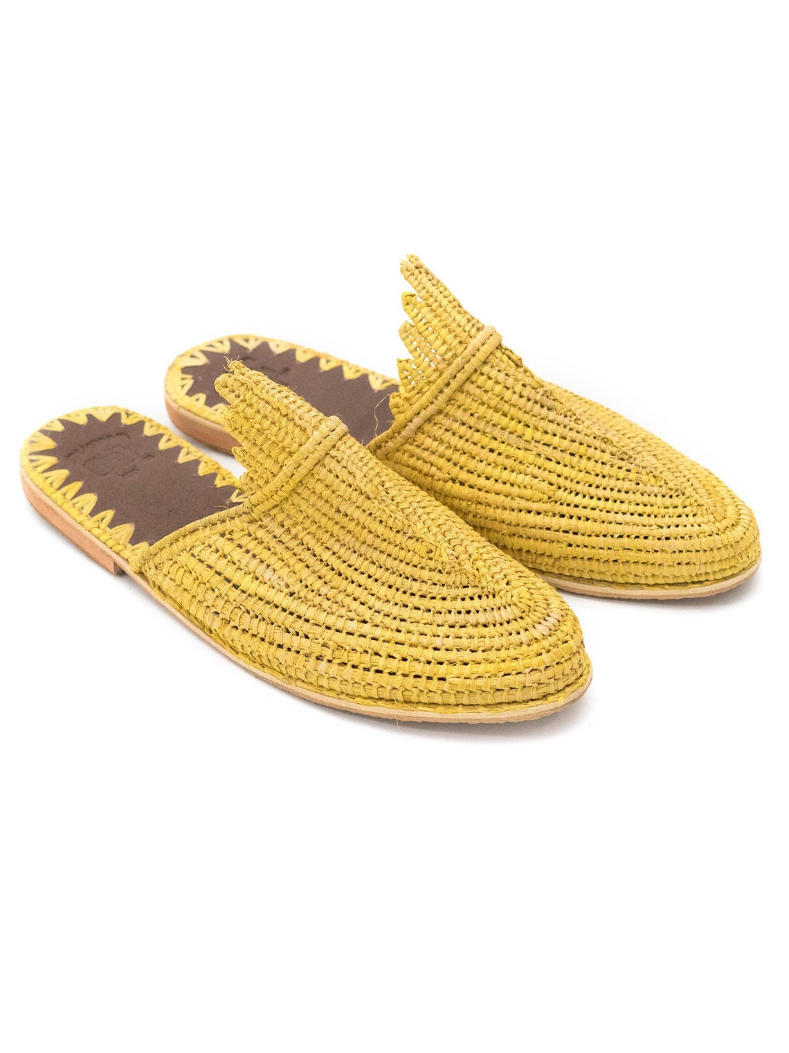 Moroccan raphia Shoes raphia slippersbirthday gift | Etsy