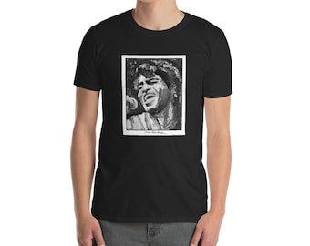 James Brown: Original Artwork de Jason Eddie Nowak camiseta unisex de manga corta