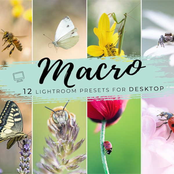Elevate Your Macro Shots: 12 Pro Lightroom Presets for Stunning Close-Up Photography - Desktop Only - by @jeferstellari