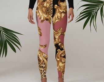 versace yoga pants
