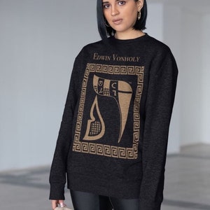 Sweatshirt - Black - Designer - Unisex - Women’s - Mens - Sweater - Graphic - Printed - Streetwear