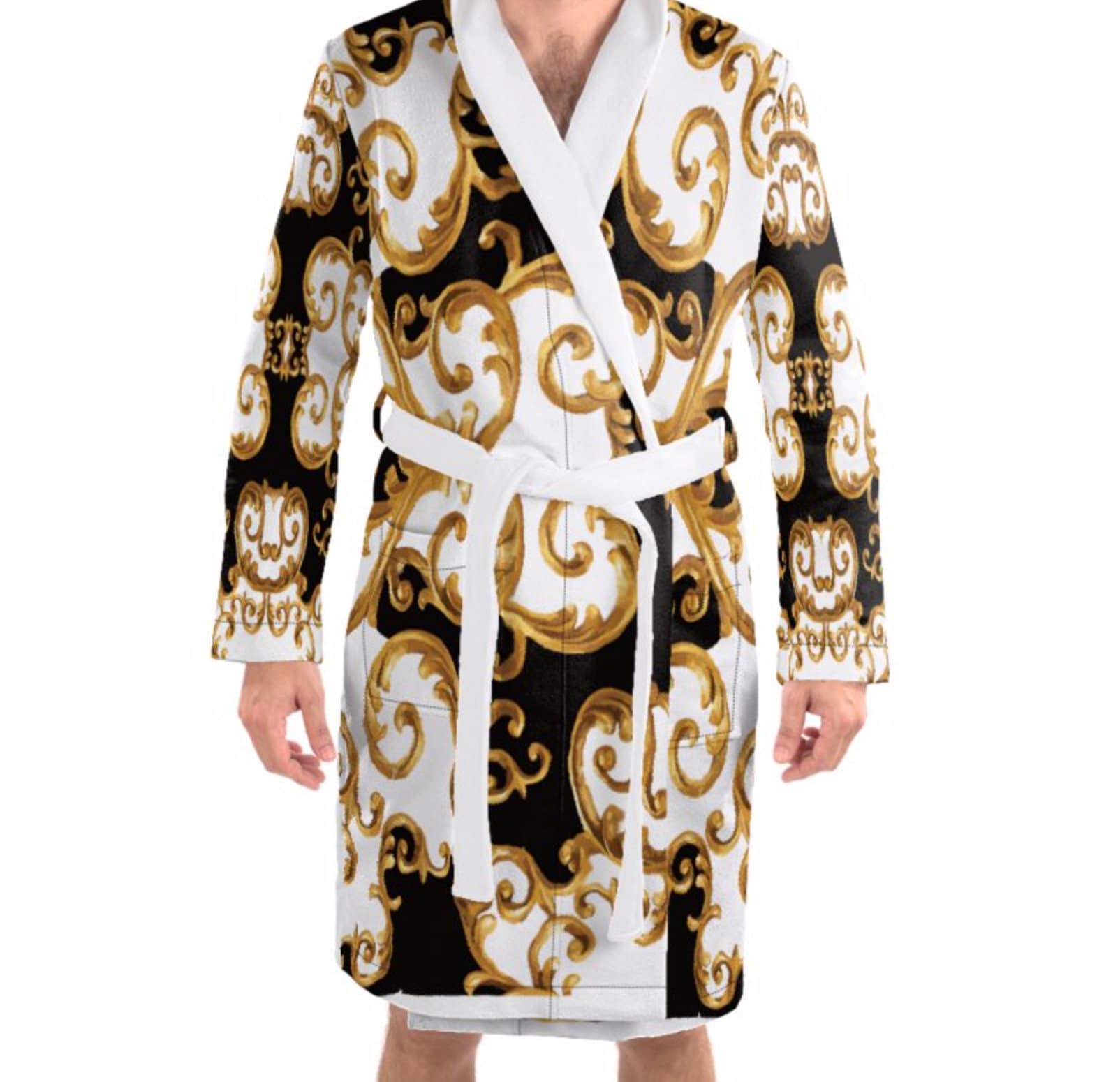 Louis Vuitton Belted Damier Robe - Grey Lounge & Sleepwear, Clothing -  LOU112720