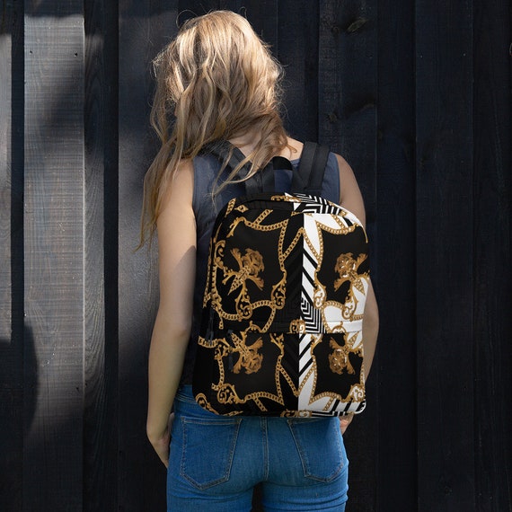 Backpack Designer Bag School College Laptop Backpack Travel Backpack Etsy Canada