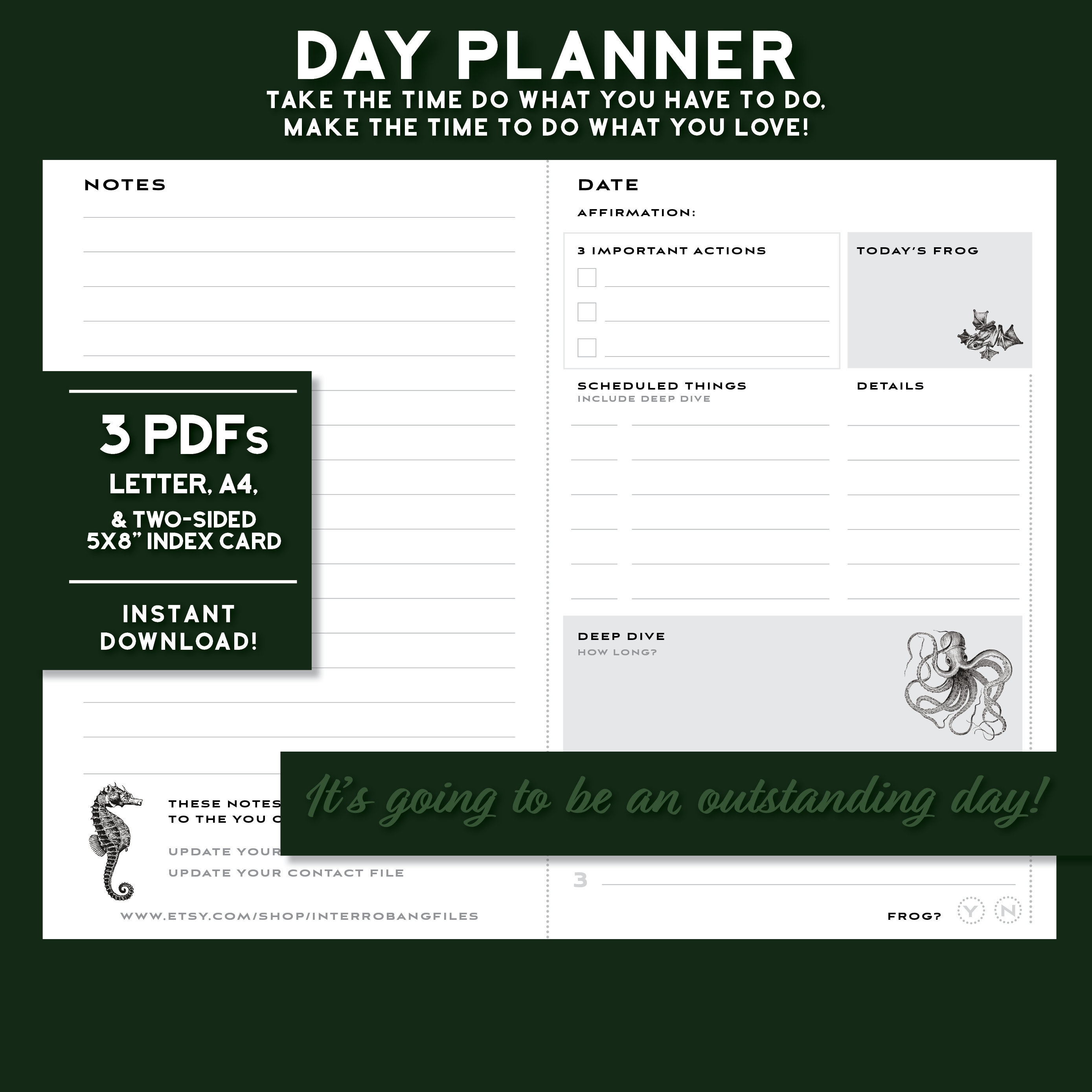 Day Planner For Adhd