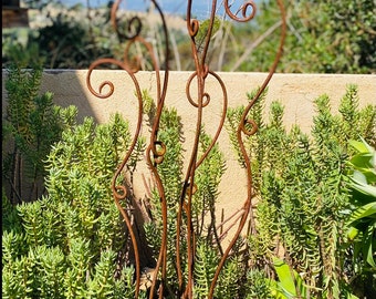 twisted iron Sculpture,metal garden art