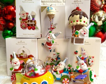 Vintage Hallmark Christmas Tree Ornaments - Etsy