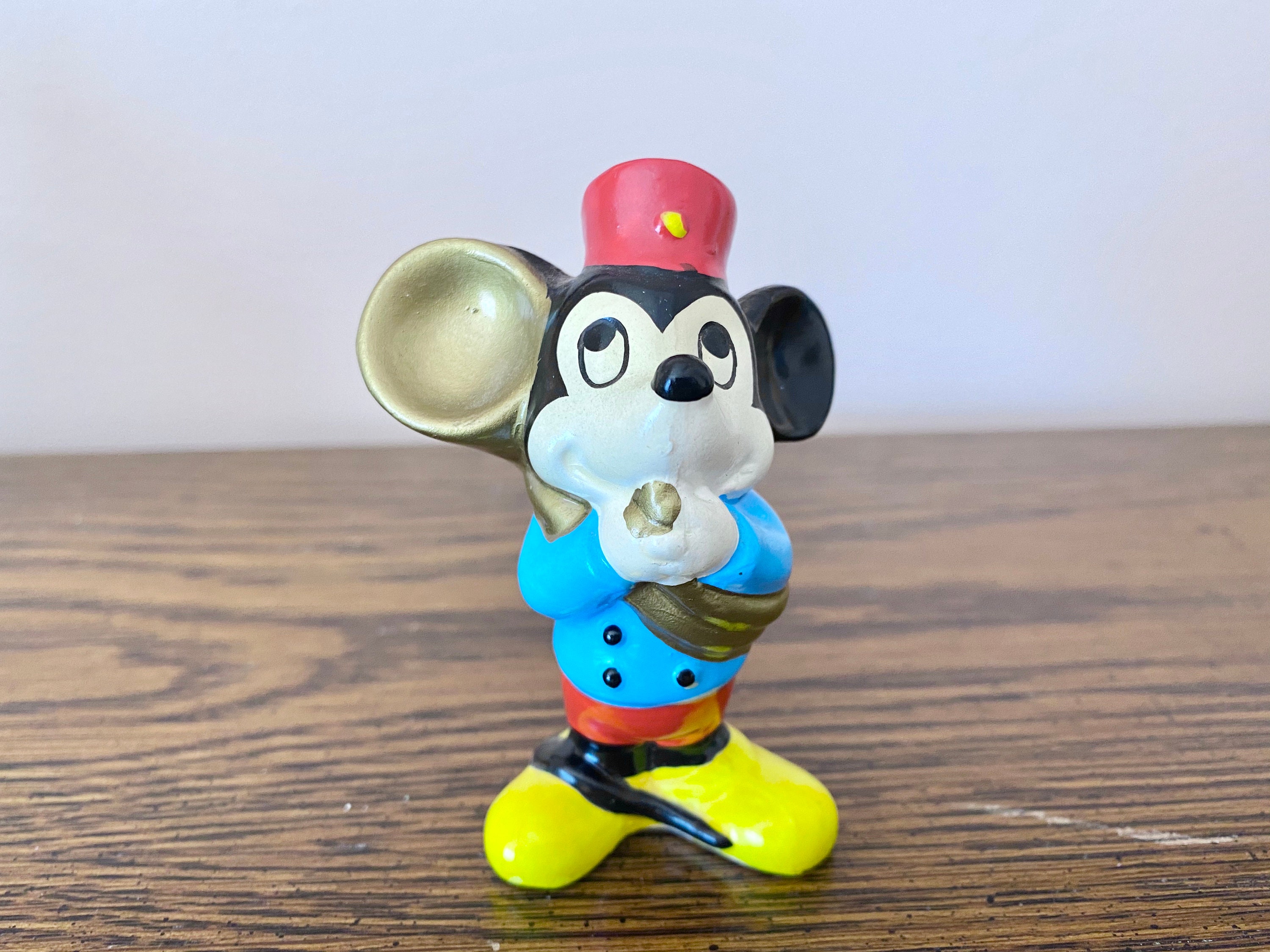 Vintage Disney Mickey Mouse Blowing 