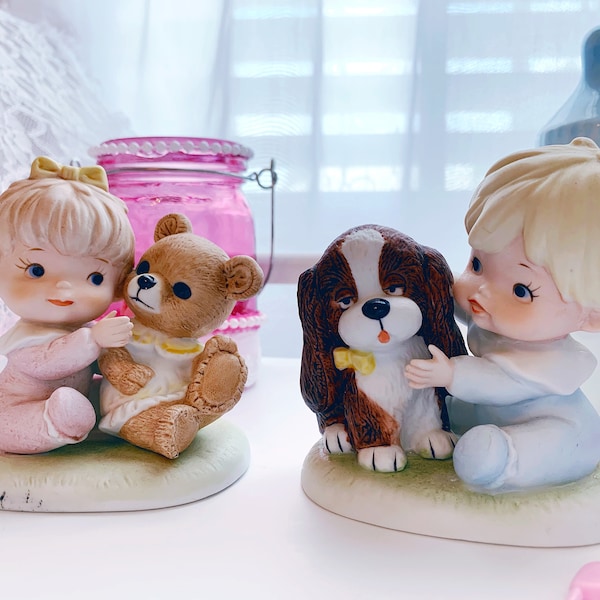 Vintage Home Interior Figurines Etsy