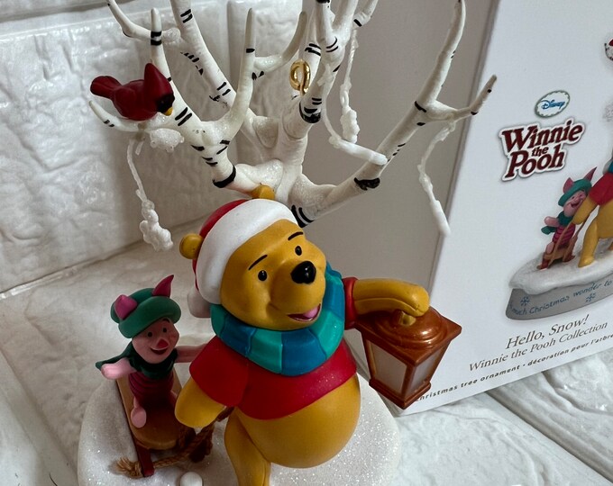 Hallmark Disney Winnie the Pooh Christmas Ornaments, Winnie the Pooh