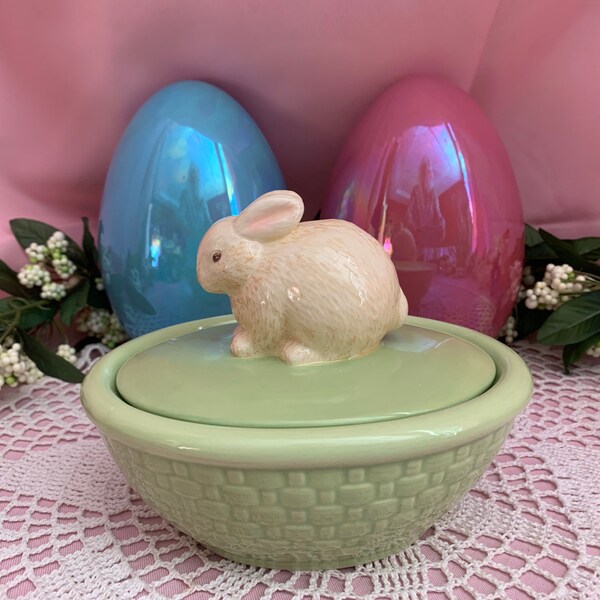 Easter Candy Dish Etsy
