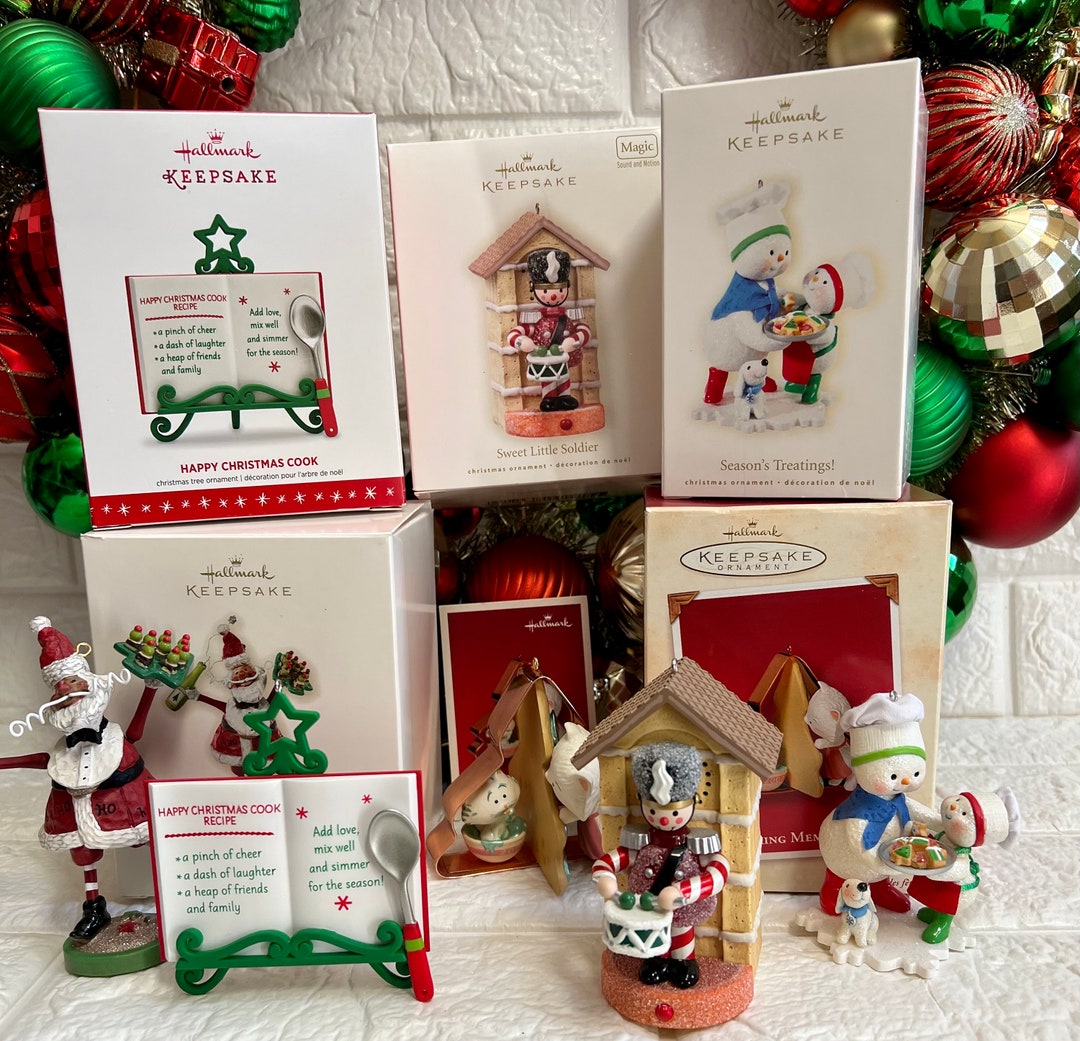 Vintage Hallmark Christmas Ornaments - Etsy